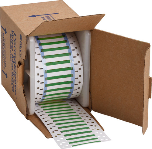 Brady PermaSleeve Marker Label - 3PS-187-2-GR-S-4