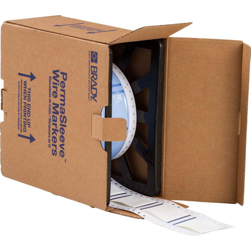 3PS-1500-2-WT Brady PermaSleeve Marker Label - Image1