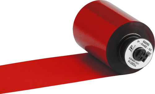 3.27" x 984' Brady R4400 Resin Ribbon (Red) (Roll) - IP-R4402-RD