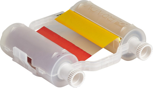 4.33" x 200' Brady R1000 Resin Ribbon (Black, Green, Red, Yellow) (Cartridge of 200 Feet) - B30-R10000-KRYG-8