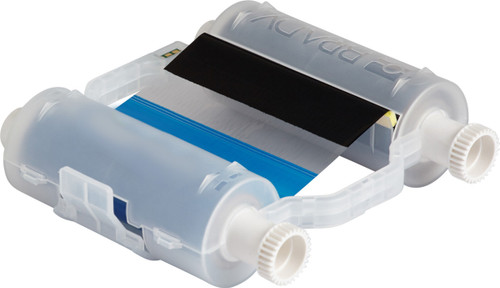 4.33" x 200' Brady R1000 Resin Ribbon (Black, Blue) (Cartridge of 200 Feet) - B30-R10000-KB-16