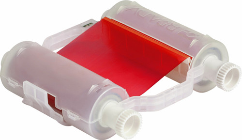 4.33" x 200' Brady R1000 Resin Ribbon (Red) (Roll of 200 Feet) - B30-R10000-RD