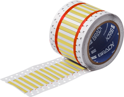 Brady PermaSleeve Heatex Wire Marking Sleeves Label - 2HX-125-2-YL-4