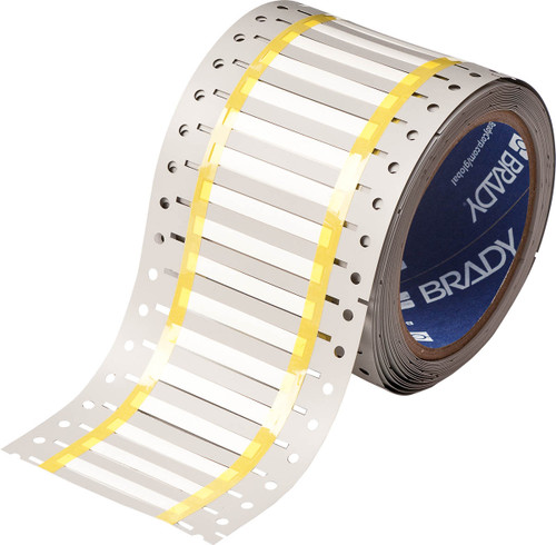 Brady High Temperature PermaSleeve Marker Label - 3HT-094-2-WT-S-2