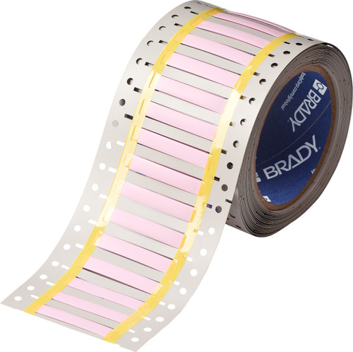 1" x 0.182" Brady High Temperature PermaSleeve Marker Label - 3HT-094-2-PK-S-2