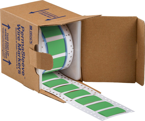 Brady PermaSleeve Marker Label - 3PS-750-2-GR-S