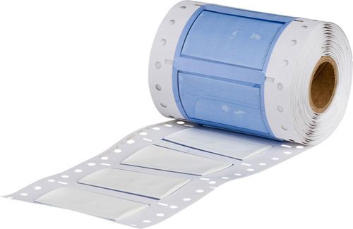 1" x 1.25" Brady PermaSleeve Marker Label - 3PS-750-2-WT-SC-2