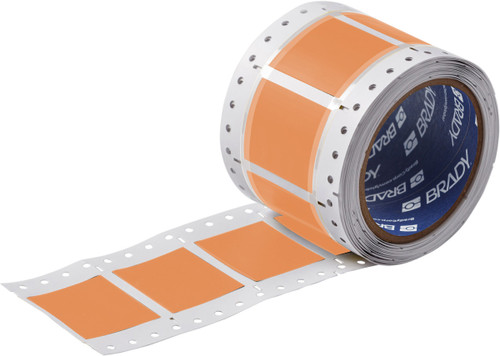 Brady PermaSleeve Marker Label - 3PS-1000-2-OR-S-2