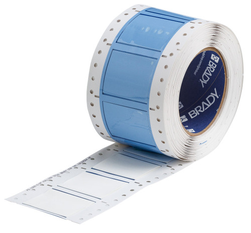 1" x 1.66" Brady PermaSleeve Marker Label - 3PS-1000-2-WT-2