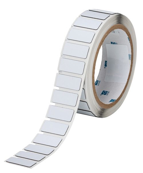 Brady Raised Panel Polyester Half Circle Push Button Label - THTEP171-593-.25