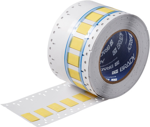 1" x 0.645" Brady Label - SA-3PS-375-1-YL