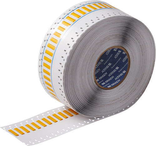 1" x 0.235" Brady Label - SA-2LSZH-125-1-YL