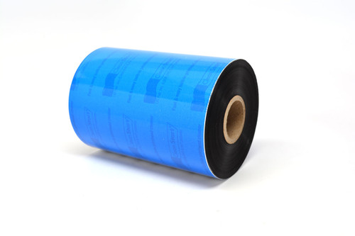 4.33" x 1,181' ARMOR-IIMAK DC-100 Wax Ribbon (Cyan) (Case) - FGA110A1