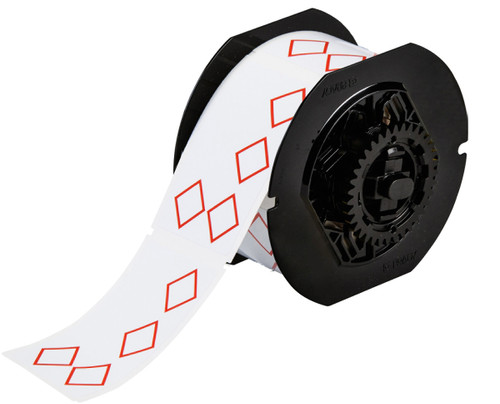 3.346" x 2.165" Brady Defender Series Label - B30-260-7569-CLP4A