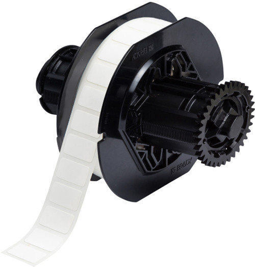 0.9" x 0.5" Brady FreezerBondz Label (Cartridge of 1650 Labels) - B33-125-490