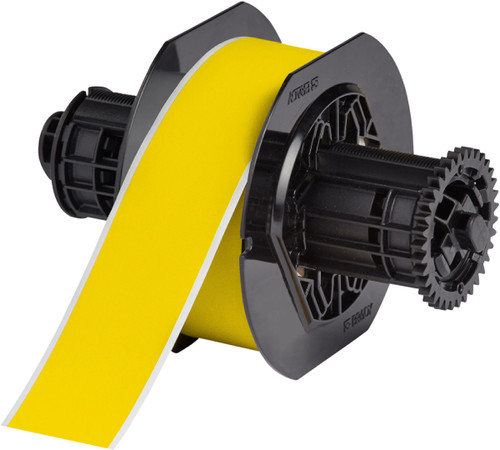 1.5" x 85' Brady UltraTemp Label (Yellow) (Cartridge of 85 Feet) - B33C-1500-472YL