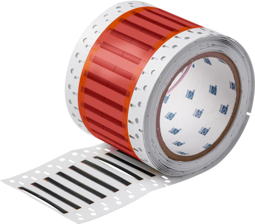 0.75" x 0.182" Brady PermaSleeve Heatex Heat Shrink Label - HX-094-150-BK-2