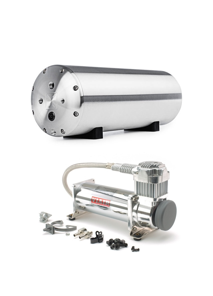 ENDO-VT Air Tank w/ VIAIR 444C Chrome Compressor