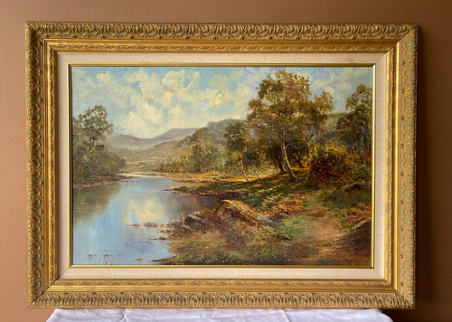 Large Impressive Gilt Framed Ernest Walbourn (1872-1927) Watercolour Large Impressive Gilt Framed Ernest Walbourn (1872-1927) Watercolour