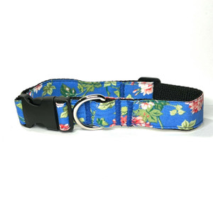 Collar - Blue Floral Collar - Blue Floral