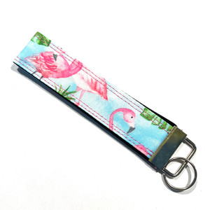 Tropical Flamingo Keychain Tropical Flamingo Keychain