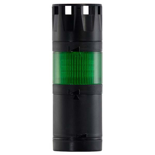Stacklight, 24Vdc LED Steady 1-way Green with Buzzer