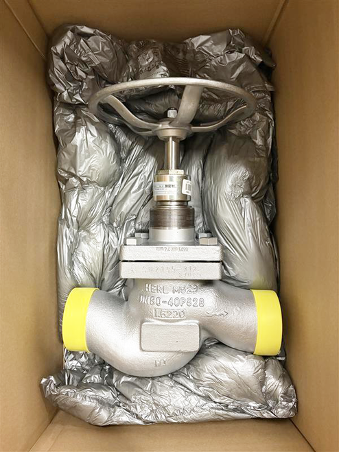 3" Carbon Steel, Globe, Weld Neck, Shut-Off Valve, 3" Port Size, Standard Flanged Bonnet, Handwheel