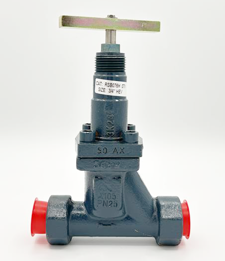 blue painted hansen refrigeration valve, rsb076h
