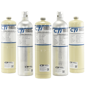 Certified Calibration Gas, 34L Cylinder, C10 Valve, ECOFILL, 250 ppm R22, Balance Air