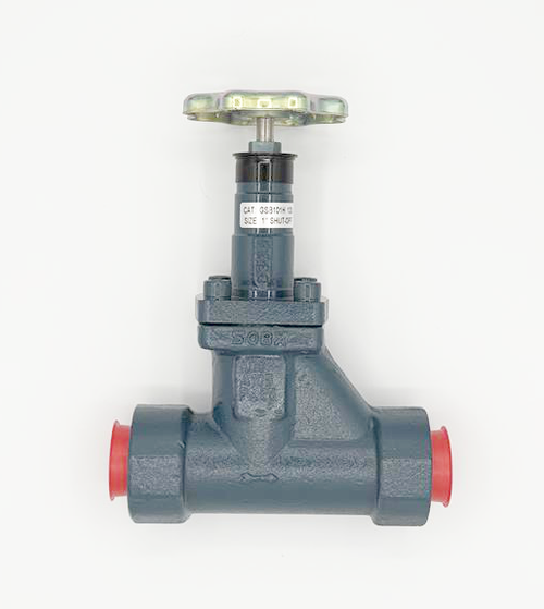 1" Globe Valve, Socket Weld, Handwheel