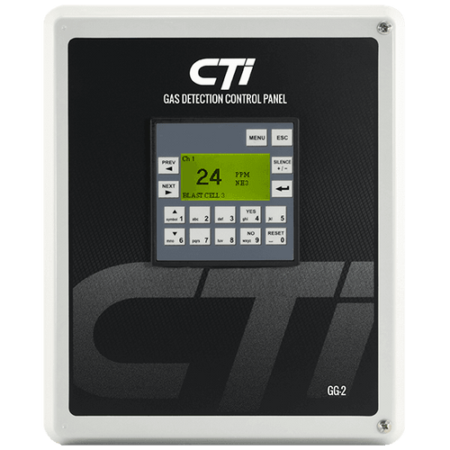 Gas Detection Control Panel, Two-Channel (does not include sensors)