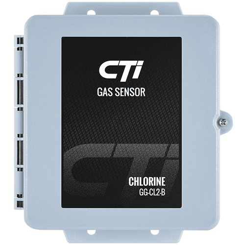 Gas Sensor, Chlorine 0-5 ppm, 4-20 mA output, rugged temperature controlled