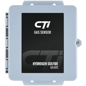 Gas Sensor, Hydrogen Sulfide 0-50 ppm, 4/20 mA output, rugged polycarbonate