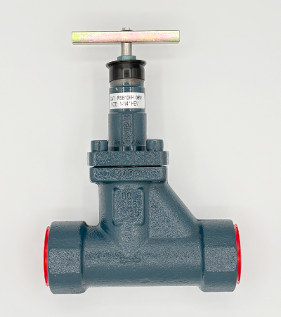 top view of rsb126h, blue painted, bar handle