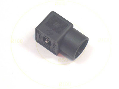 Connector DIN, 1/2" NPT