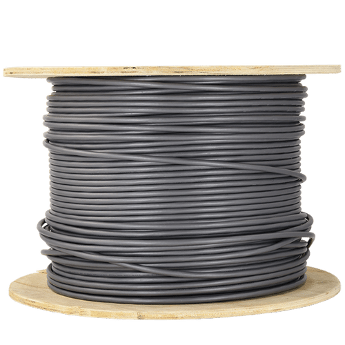 18 AWG, 3-conductor 1000ft stranded instrumentation cable, with drain wire and PVC jacket