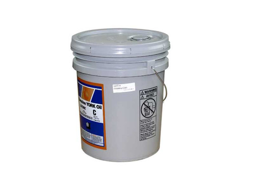 York "C" Oil, 5 Gallon Pail 011-00312-000 York