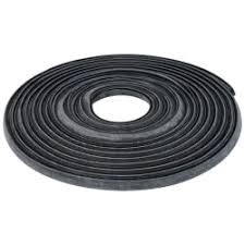 Gasket, U-shaped EDPM Rubber, 50ft Coil
