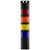 Stacklight, 24Vdc LED Flashing 4-way Blue Yellow Amber Red with Buzzer