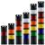 Stacklight, 24Vdc LED Flashing 4-way Blue Yellow Red White with Buzzer