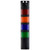 Stacklight, 24Vdc LED Flashing 4-way Green Blue Amber Red with Buzzer