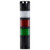 Stacklight, 24Vdc LED Flashing 3-way Green Red White with Buzzer
