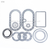 gasket kit with items for refrigeration systems