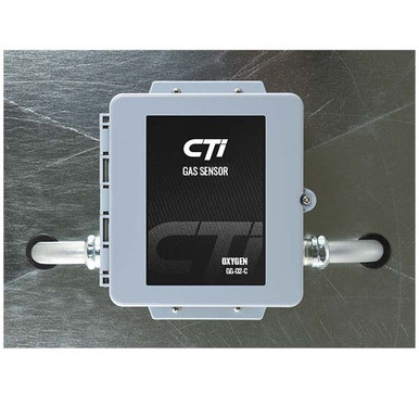 Cabinet O2 Sensor Gas Sensor, Oxygen 0-25%, duct mount enclosure, 4/20 mA output GG-O2-C0 ...