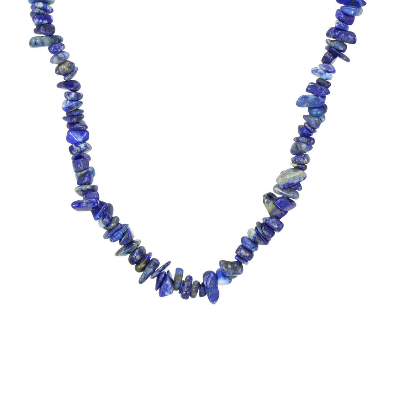Blue Lapis Bead Necklace - Zoe Lev Jewelry