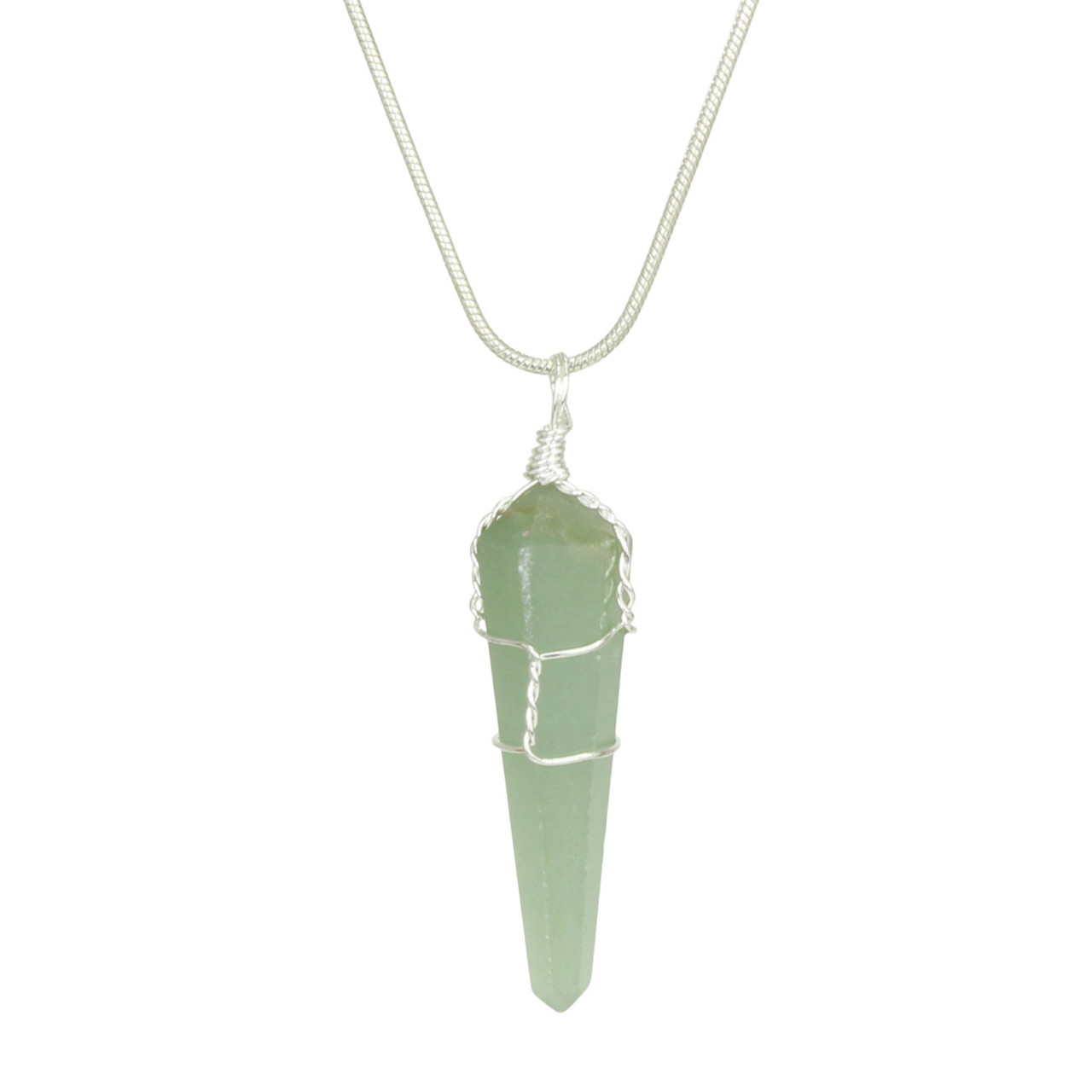 Raw Light Green Jade Necklace – Designs by Nature Gems