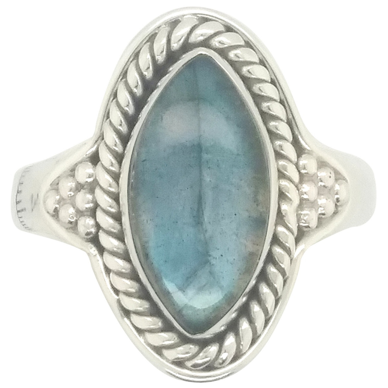 Janih Labradorite Ring For Women - Wish Paris Jewellery