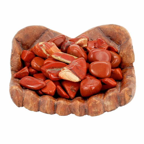 Red Jasper ~

A sacred talisman and powerful stone of protection, for both the physical and spiritual realm. Brings revitalization and physical healing. Facilitates shamanic journey's and dream recall. Activates the Root Chakra. Its metaphysical energies offers balance, grounding, courage and wisdom.