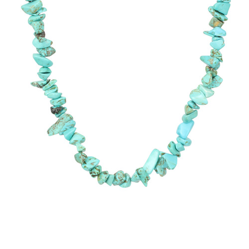 Turquoise Choker Chip Necklace