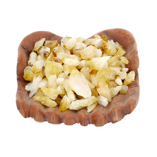 Citrine Raw,Medium 
A prosperity stone, attracting good fortune, luck, and personal power. Carrying the power of the sun, its bright energy activates the Solar Plexus Chakra. Helps to bring feelings of happiness, joy, and clarity. A stone of manifestation, offering new beginnings and fullness of life.